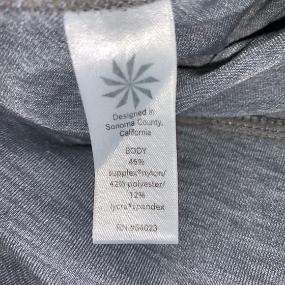 Athleta Chaturanga High Rise Leggings Gray Small - Picture 10 of 13